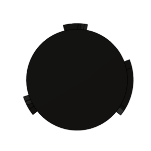 Hole pattern for 1970-1973 GM Twist Lock